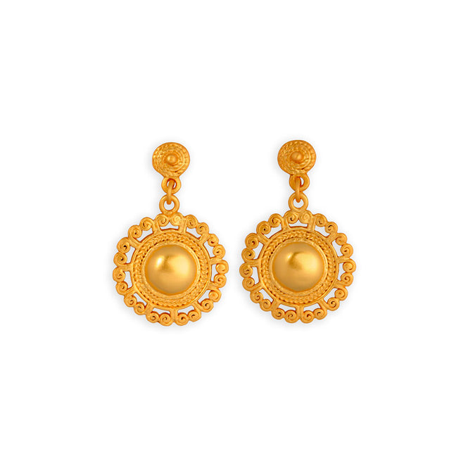 Tolima Round Pectoral Earrings