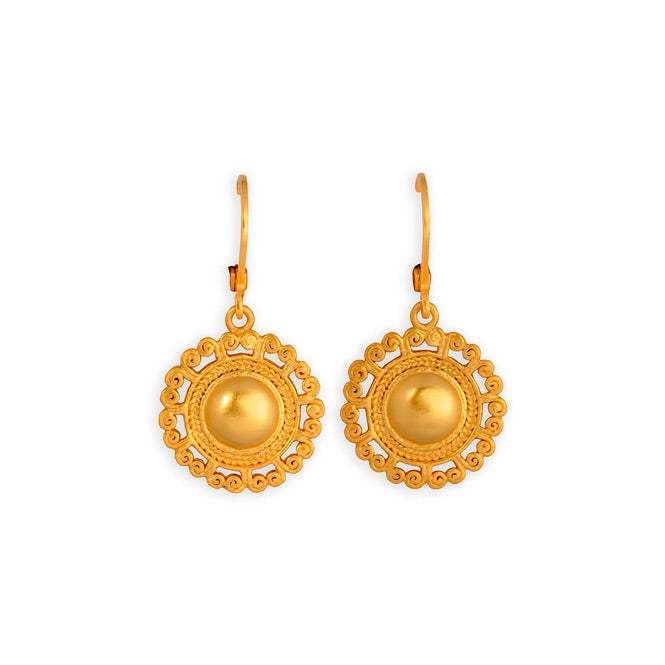 Tolima Round Pectoral Earrings