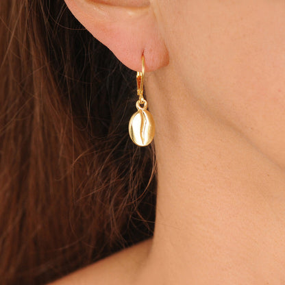 Coffee Bean Earrings