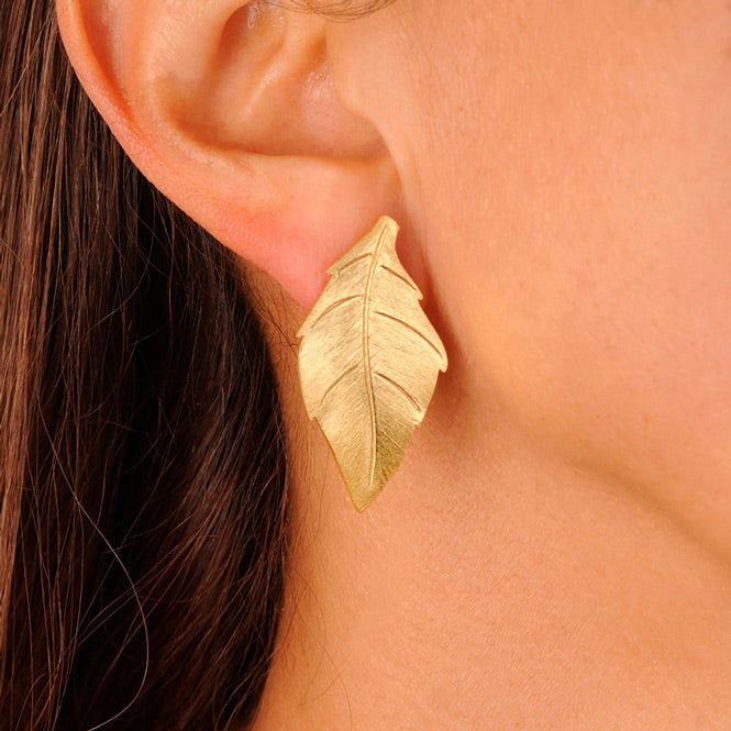 Eden Leaf Earrings