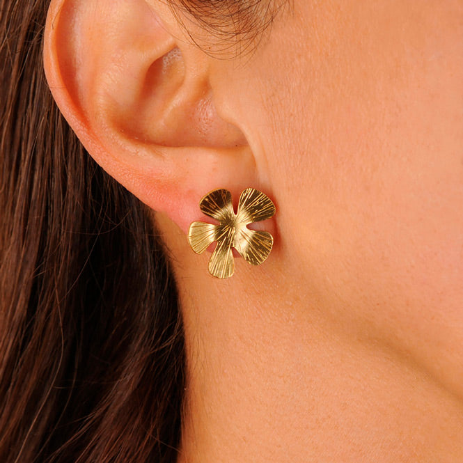 Eden Flower Stud Earrings