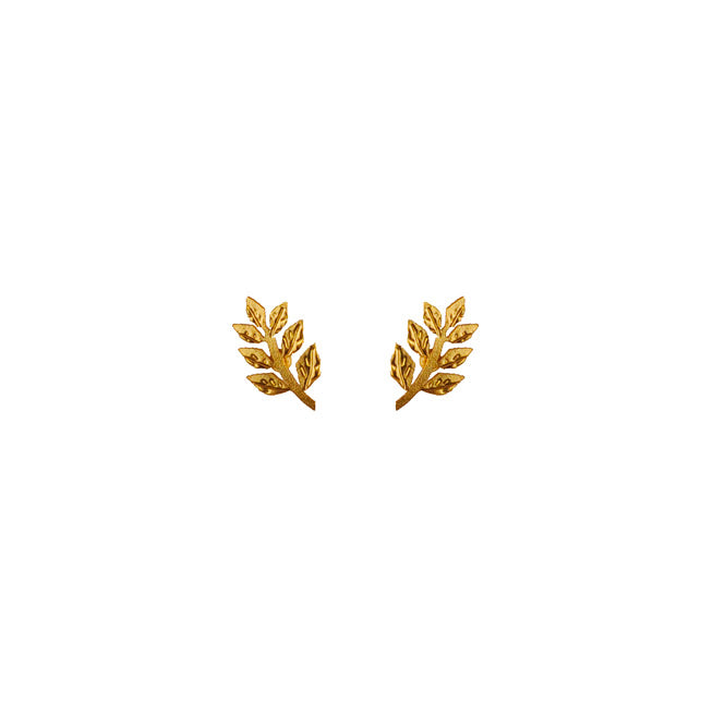 Renacer Laurel Branch Earrings