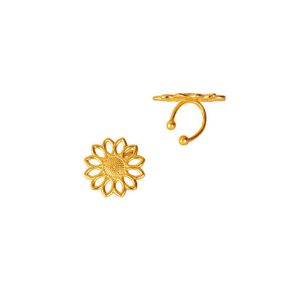 Renacer Sunflower Ear Cuff