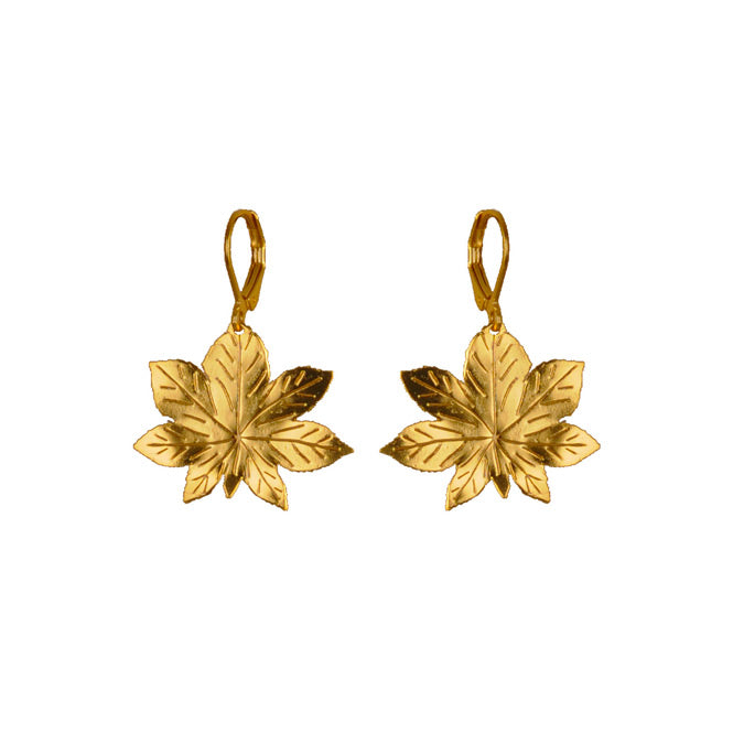 Renacer Leaf Earrings