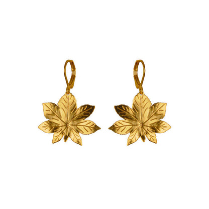 Renacer Leaf Earrings