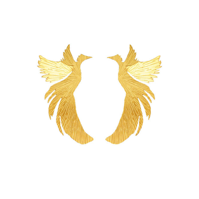 Resiliencia Phoenix Bird Earrings