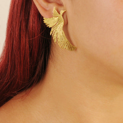 Resiliencia Phoenix Bird Earrings