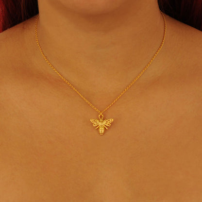 Golden Flight of Life bee chain