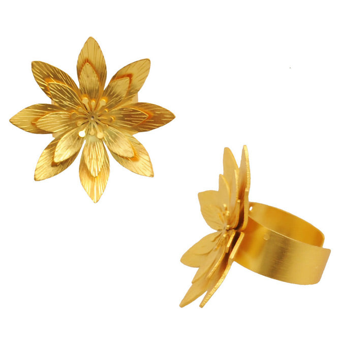 Resiliencia Lotus Flower Ring