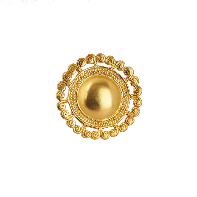 Tolima Round Pectoral Ring