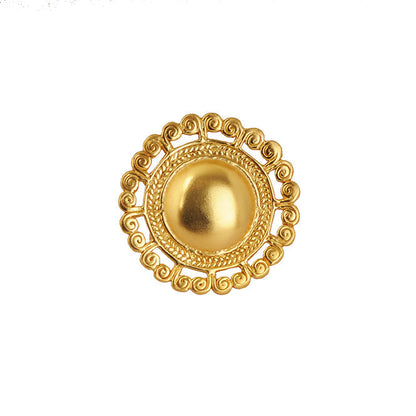 Tolima Round Pectoral Ring