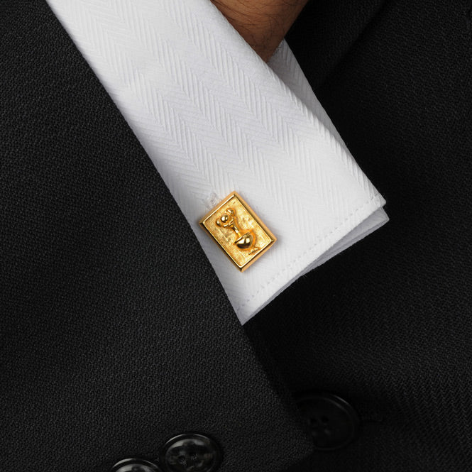 Quimbaya Poporo square Cufflinks