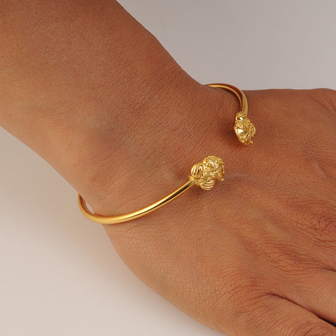 Tairona Ball Frog Hoop Bracelet