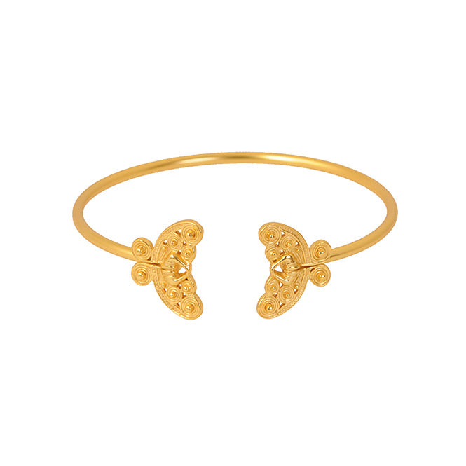 Tairona Butterfly Nose Ornament Hoop Bracelet