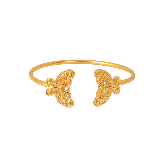 Tairona Butterfly Nose Ornament Hoop Bracelet