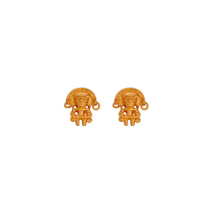 Tairona Zoomorphic Stud Earrings