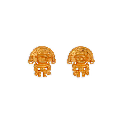 Tairona Zoomorphic Stud Earrings