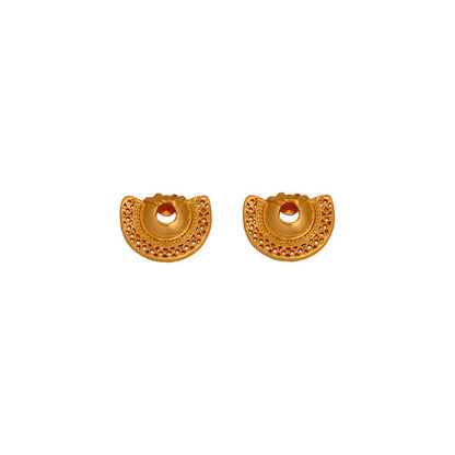 Tairona Semilunar Nose Ornament Stud Earrings