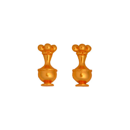 Quimbaya Poporo Stud Earrings