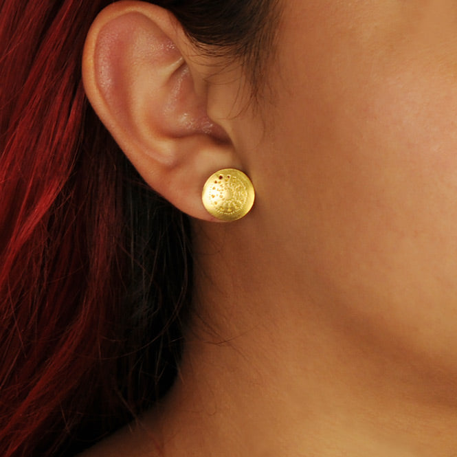 Muisca Pectoral Stud Earrings