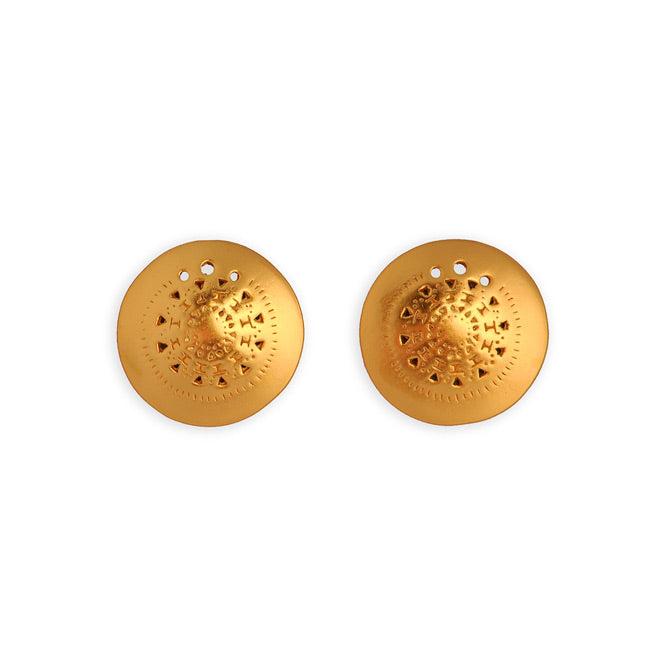 Muisca Pectoral Stud Earrings