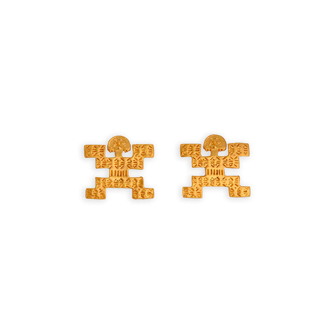 Tolima Pectoral Stud Earrings