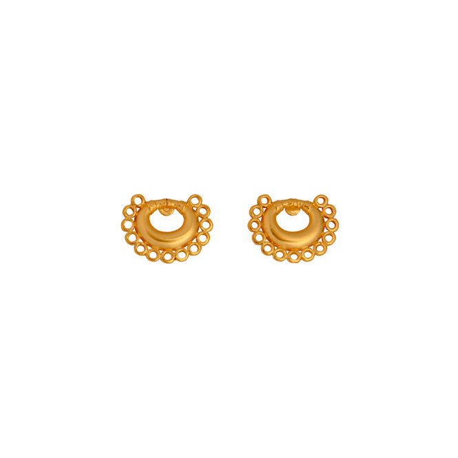 Tairona Thirteen-Ring Nose Ornament Stud Earrings