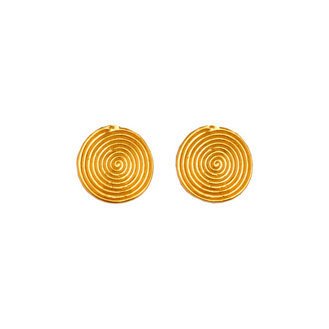 Quimbaya Pectoral Stud Earrings