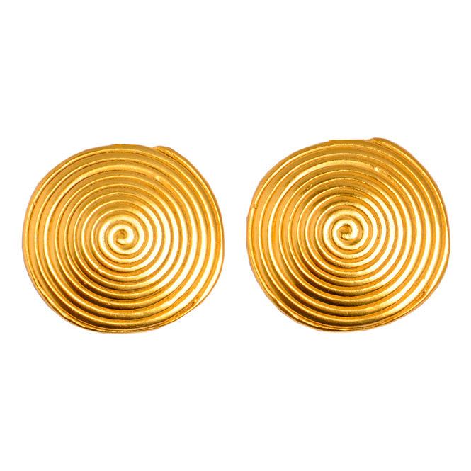 Quimbaya Pectoral Stud Earrings