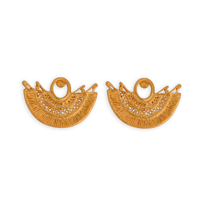 Sinu Filigree Winged Nose Stud Earrings