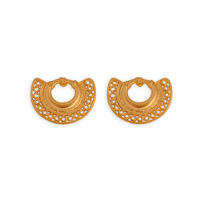 Tairona Filigree Nose Ornament Stud Earrings